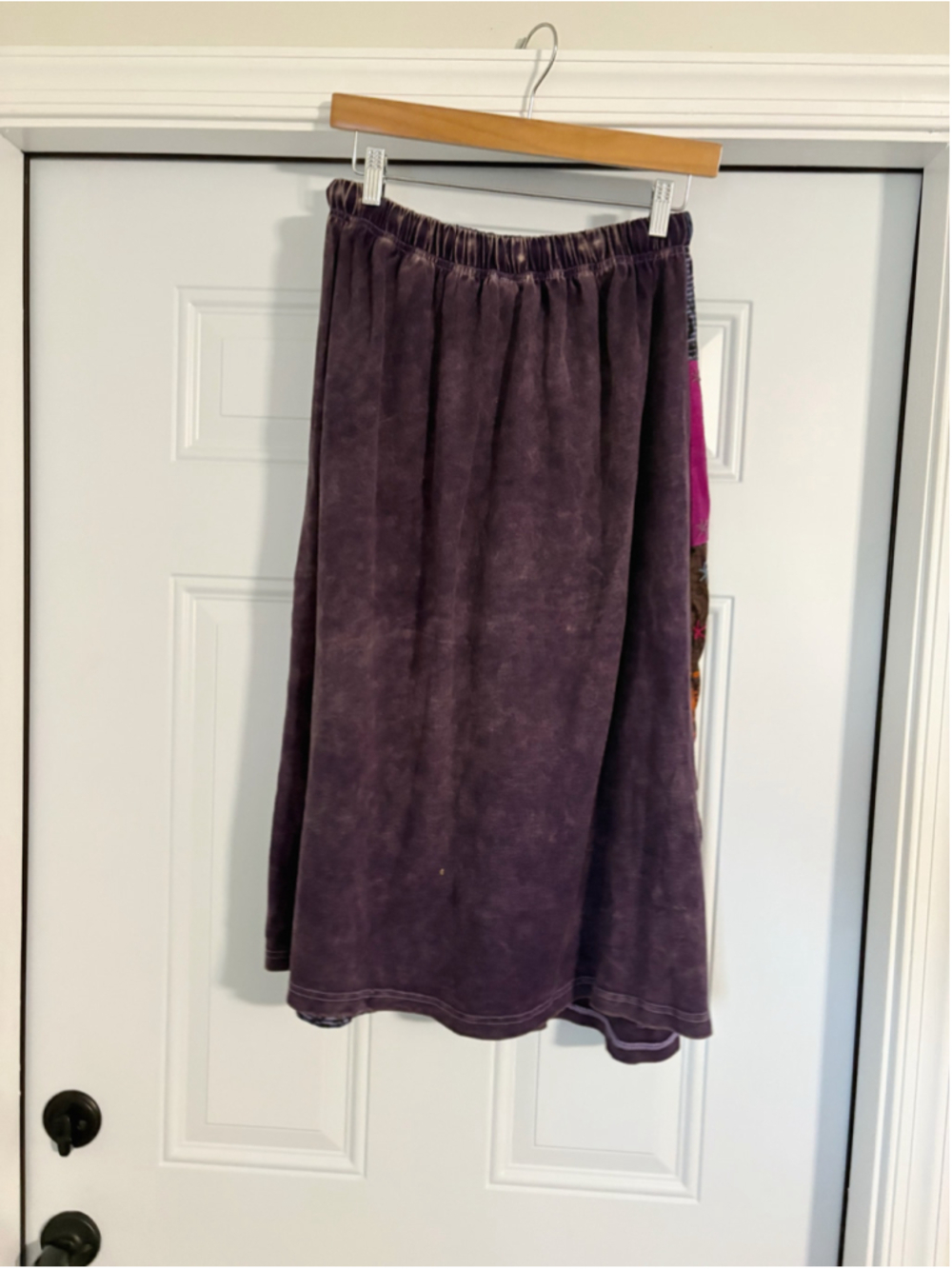 Midnight Sun Boho Patchwork Midi or Maxi Skirt - Picture 3 of 3